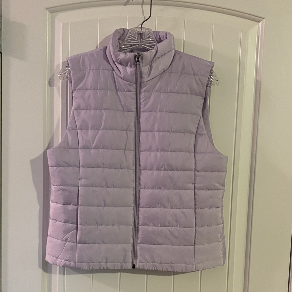 LOFT Lavender Puffer Vest